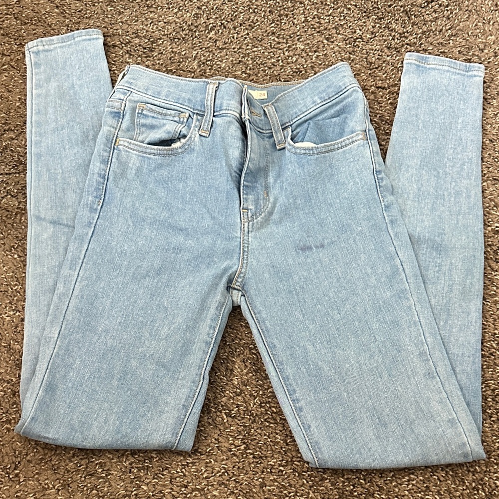 Levi's Women's Light Blue Skinny Jeans
